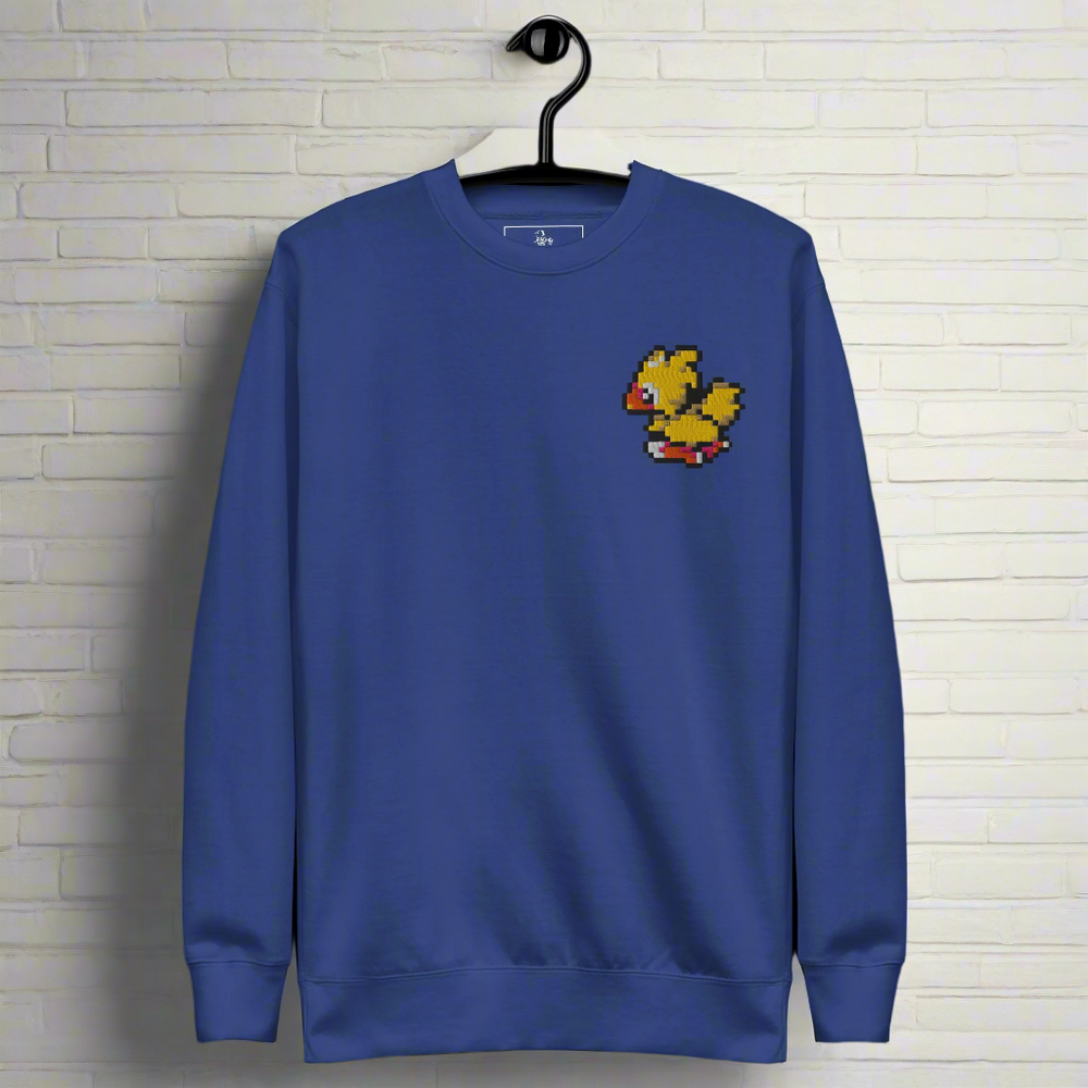 Chocobo | Unisex Soft-Wash Sweatshirt | Embroidered - Syntax & Alchemy