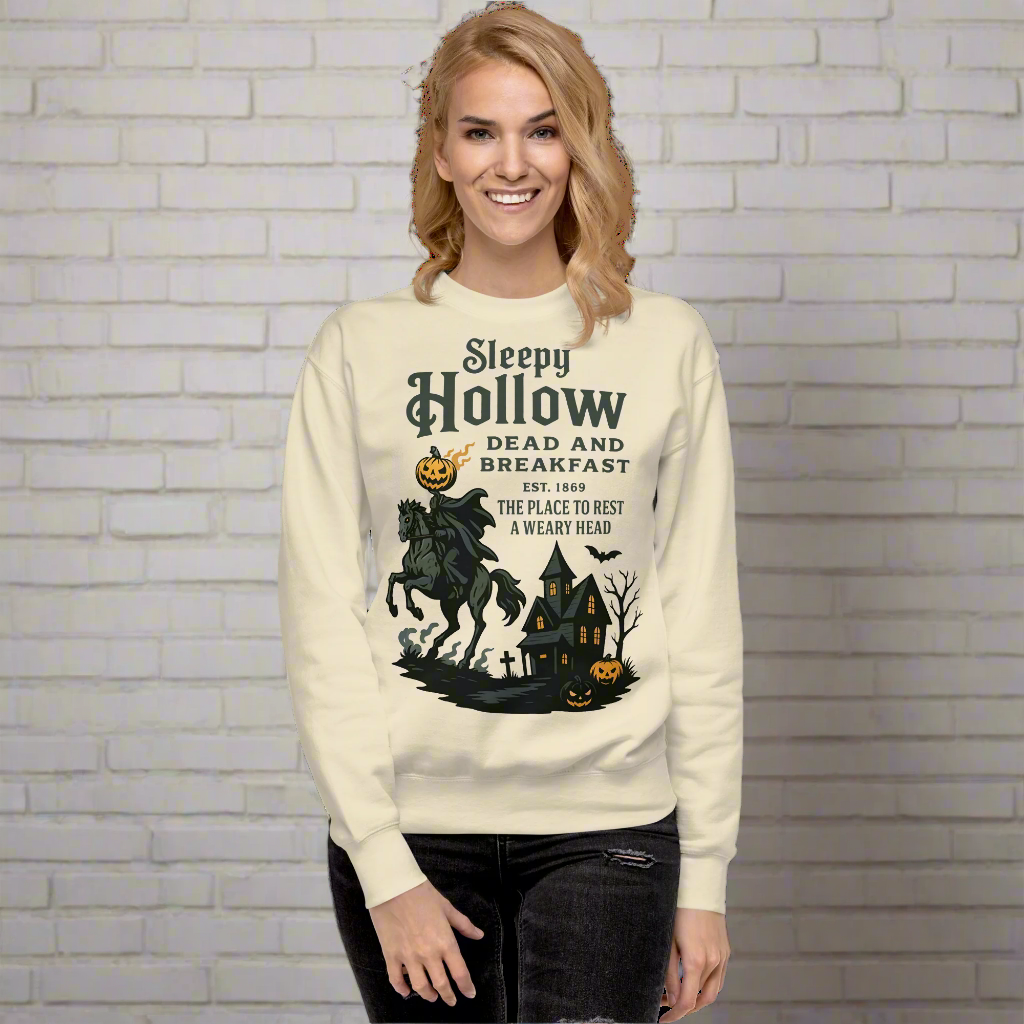 Sleepy Hollow Inn | Unisex Soft-Wash Sweatshirt - Syntax & Alchemy