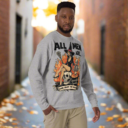 Equally Cremated | Unisex Soft-Wash Sweatshirt - Syntax & Alchemy