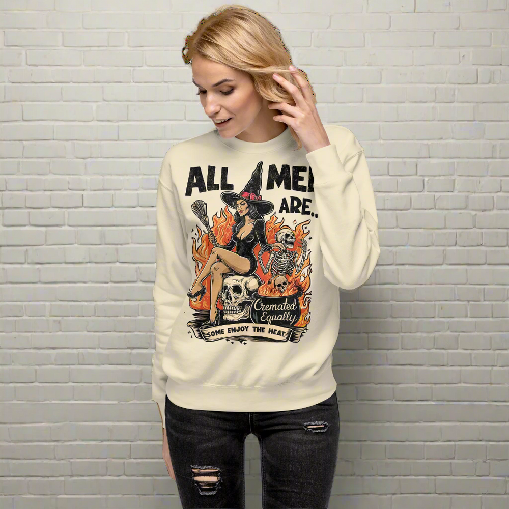 Equally Cremated | Unisex Soft-Wash Sweatshirt - Syntax & Alchemy