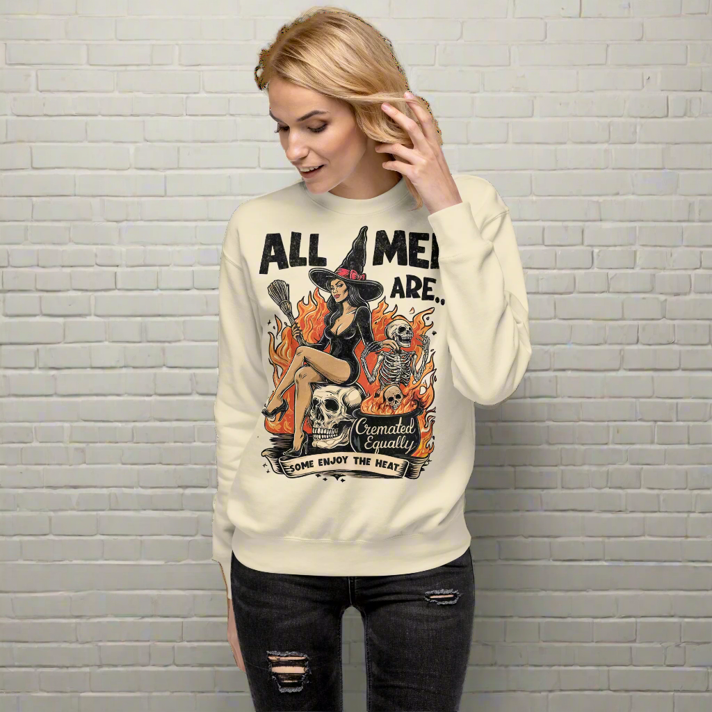 Equally Cremated | Unisex Soft-Wash Sweatshirt - Syntax & Alchemy