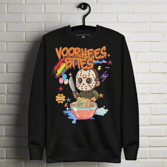 Voorhees Bites | Unisex Soft-Wash Sweatshirt - Syntax & Alchemy