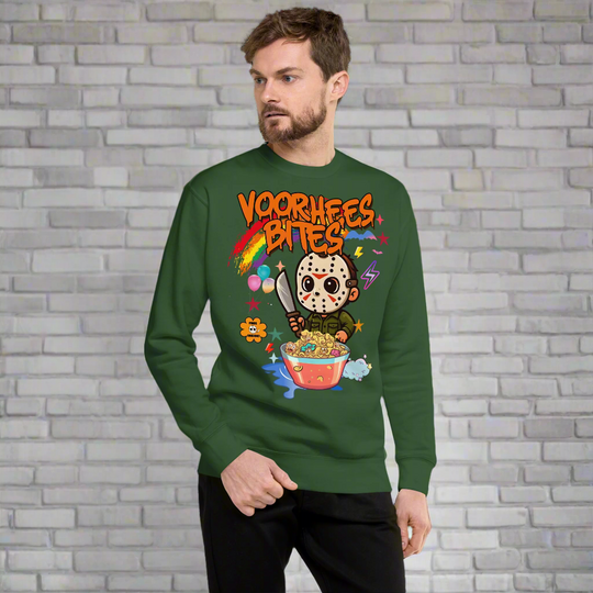 Voorhees Bites | Unisex Soft-Wash Sweatshirt - Syntax & Alchemy