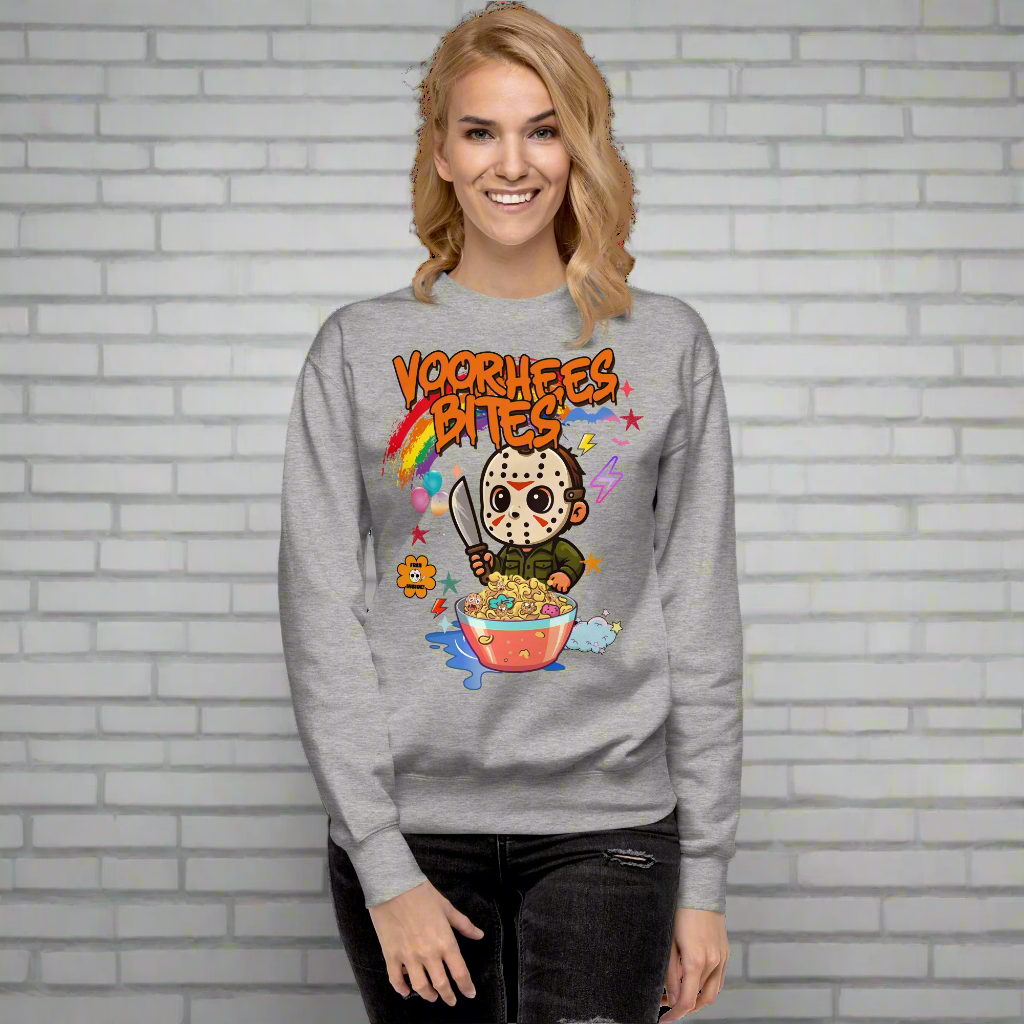 Voorhees Bites | Unisex Soft-Wash Sweatshirt - Syntax & Alchemy