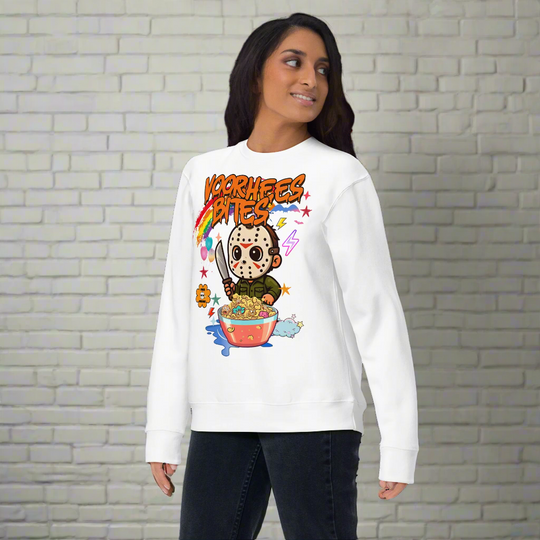 Voorhees Bites | Unisex Soft-Wash Sweatshirt - Syntax & Alchemy