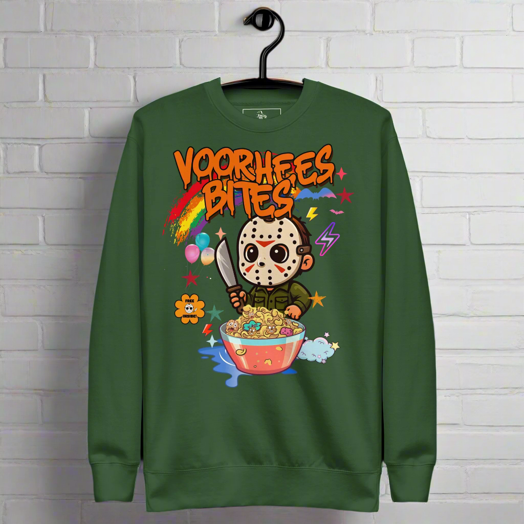 Voorhees Bites | Unisex Soft-Wash Sweatshirt - Syntax & Alchemy