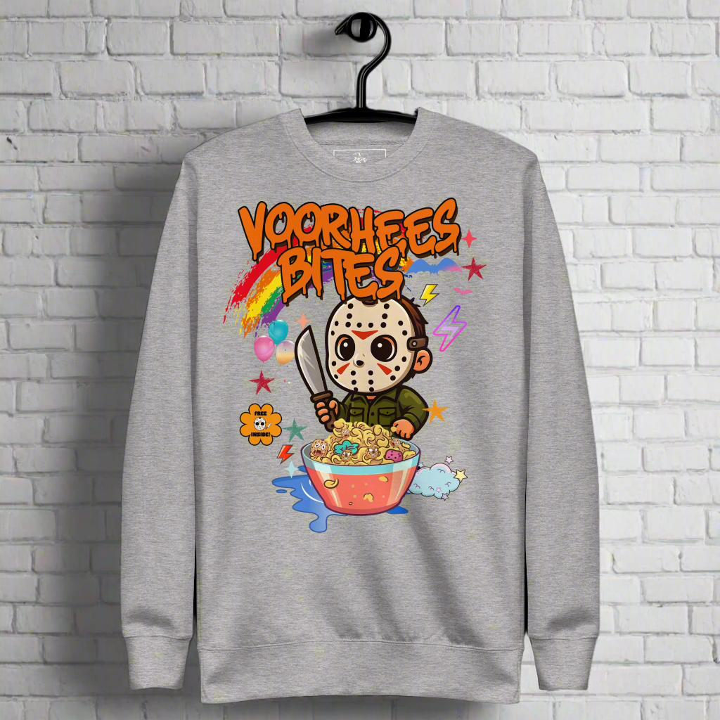 Voorhees Bites | Unisex Soft-Wash Sweatshirt - Syntax & Alchemy
