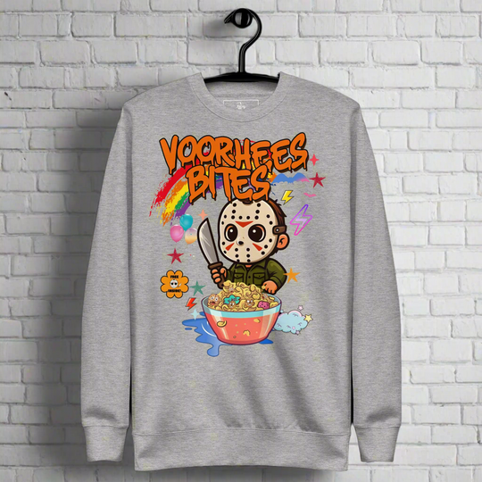 Voorhees Bites | Unisex Soft-Wash Sweatshirt - Syntax & Alchemy