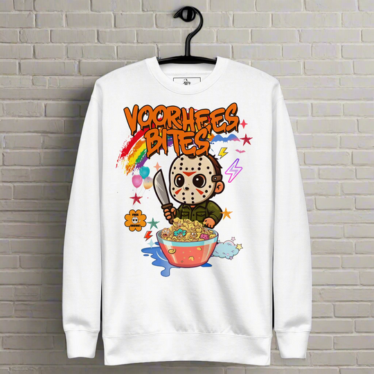 Voorhees Bites | Unisex Soft-Wash Sweatshirt - Syntax & Alchemy