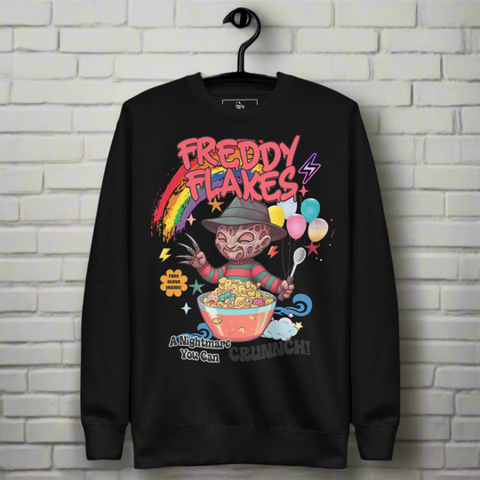 Freddy Flakes | Unisex Soft-Wash Sweatshirt - Syntax & Alchemy