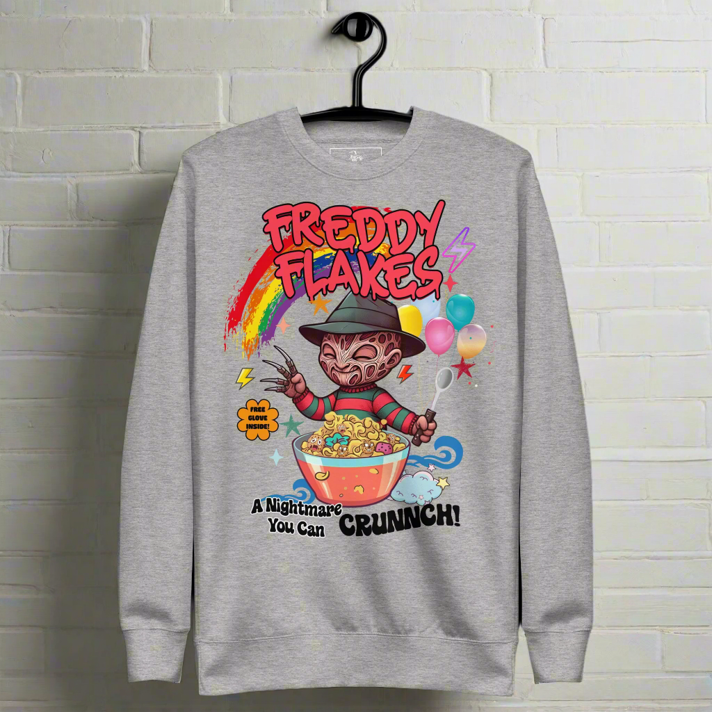 Freddy Flakes | Unisex Soft-Wash Sweatshirt - Syntax & Alchemy