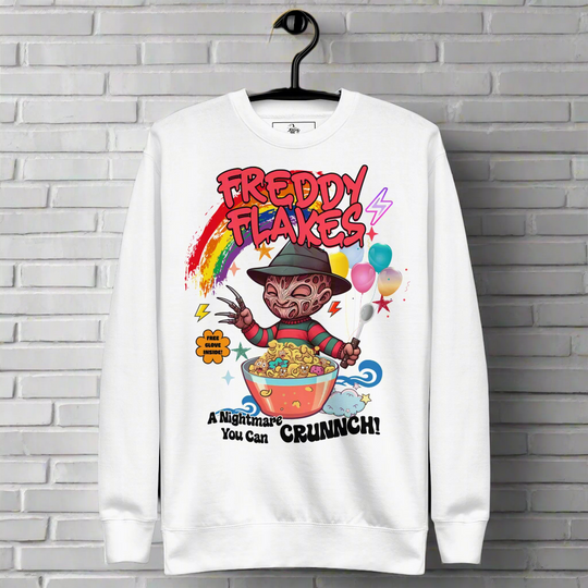 Freddy Flakes | Unisex Soft-Wash Sweatshirt - Syntax & Alchemy