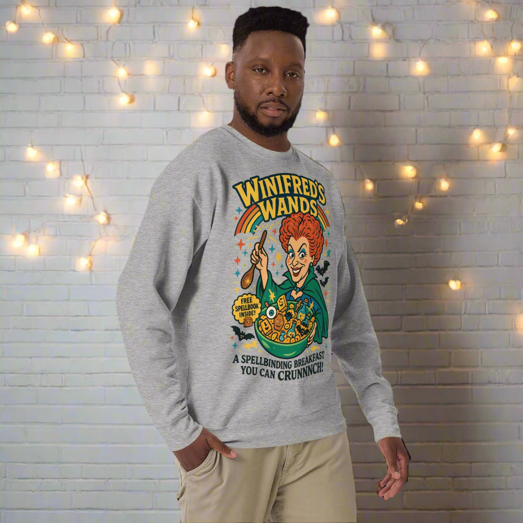 Winifred's Wands | Unisex Soft-Wash Sweatshirt - Syntax & Alchemy