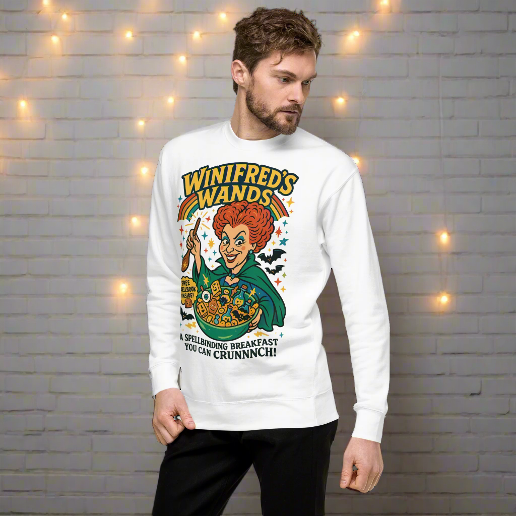 Winifred's Wands | Unisex Soft-Wash Sweatshirt - Syntax & Alchemy