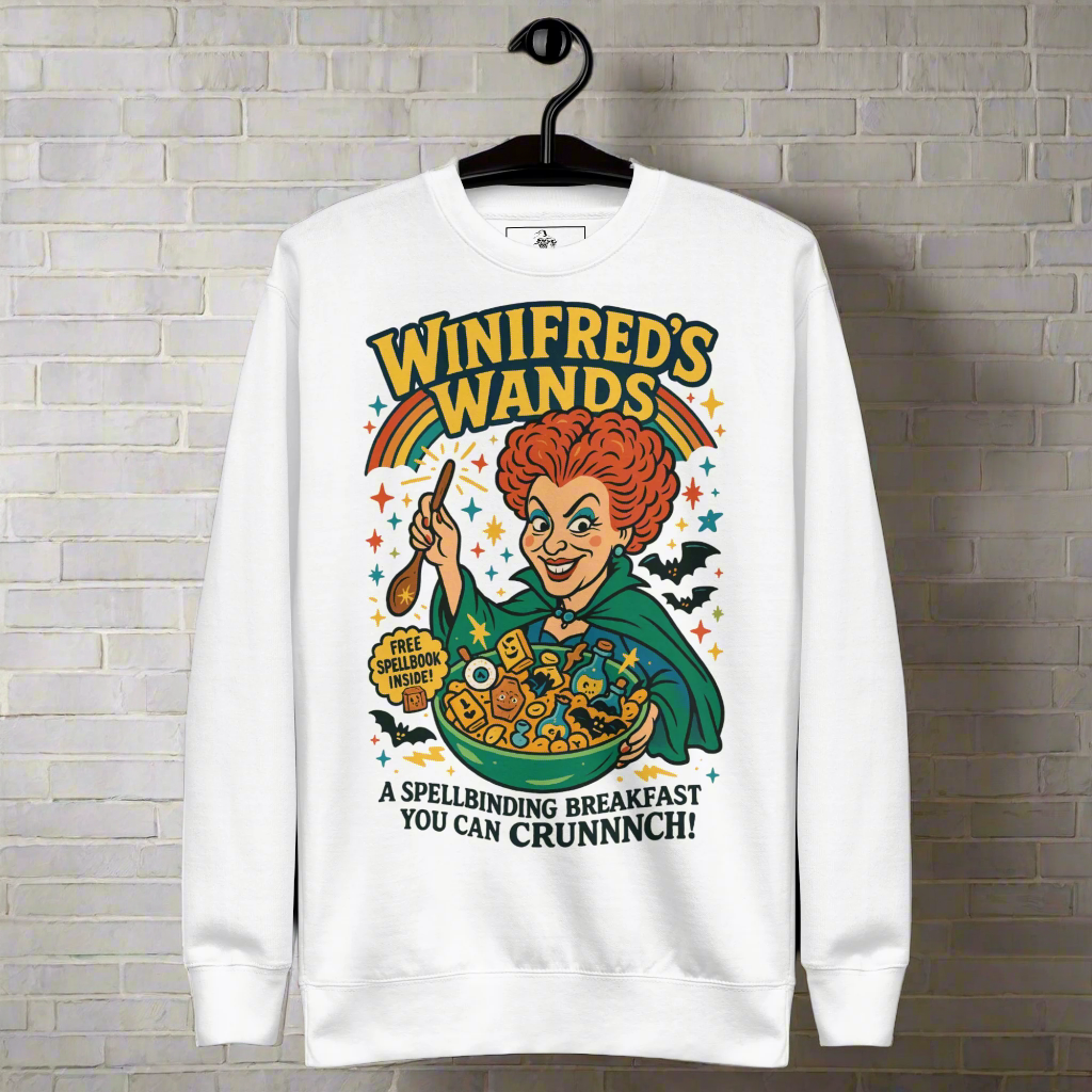 Winifred's Wands | Unisex Soft-Wash Sweatshirt - Syntax & Alchemy