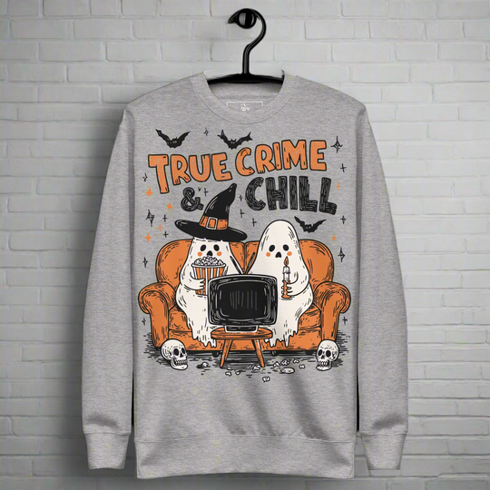True Crime & Chill | Unisex Soft-Wash Sweatshirt - Syntax & Alchemy