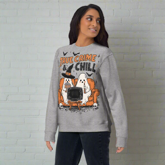True Crime & Chill | Unisex Soft-Wash Sweatshirt - Syntax & Alchemy