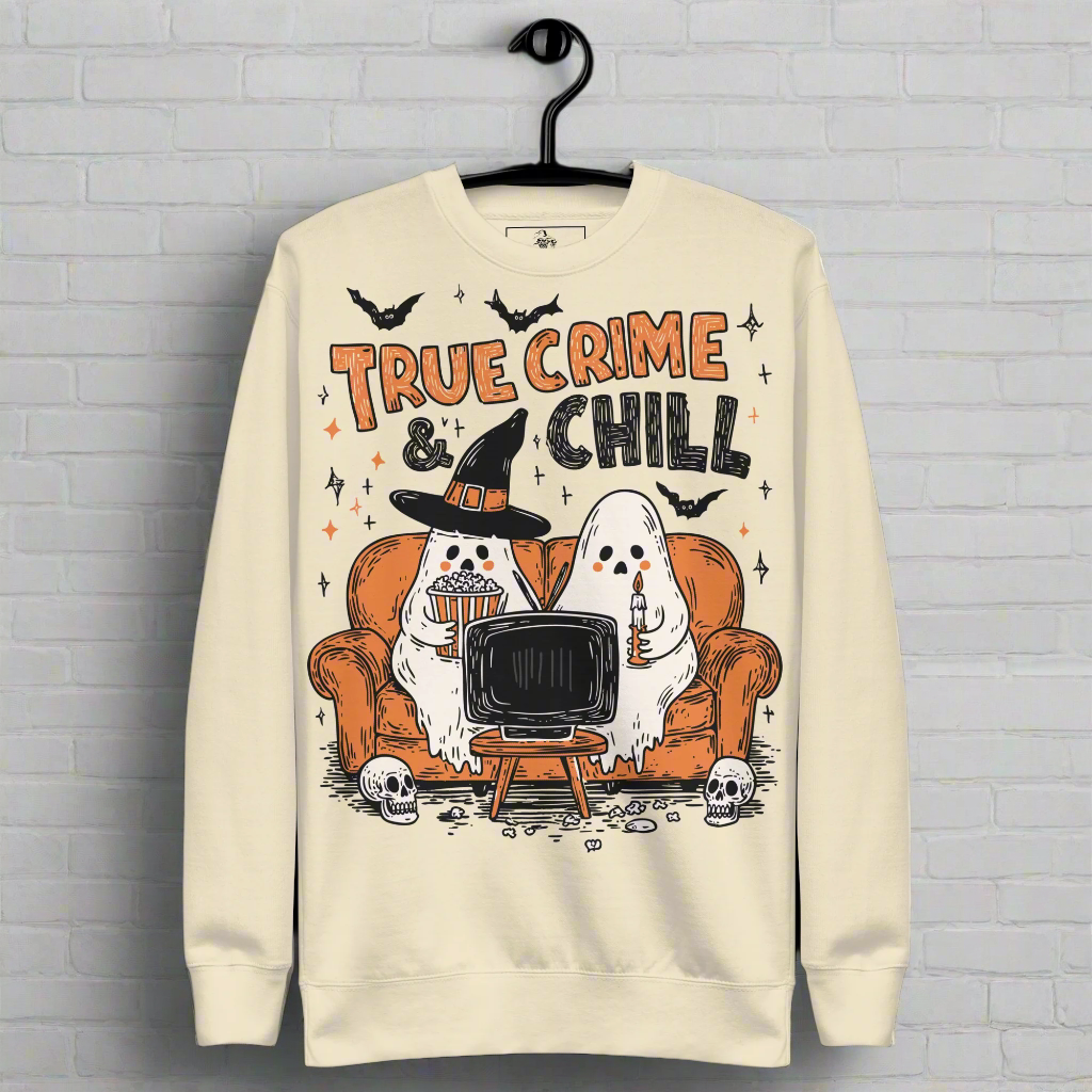 True Crime & Chill | Unisex Soft-Wash Sweatshirt - Syntax & Alchemy