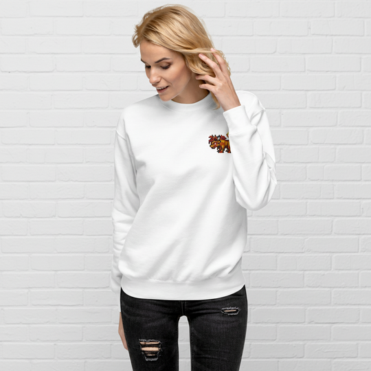 Red XIII | Soft-Wash Sweatshirt | Embroidered