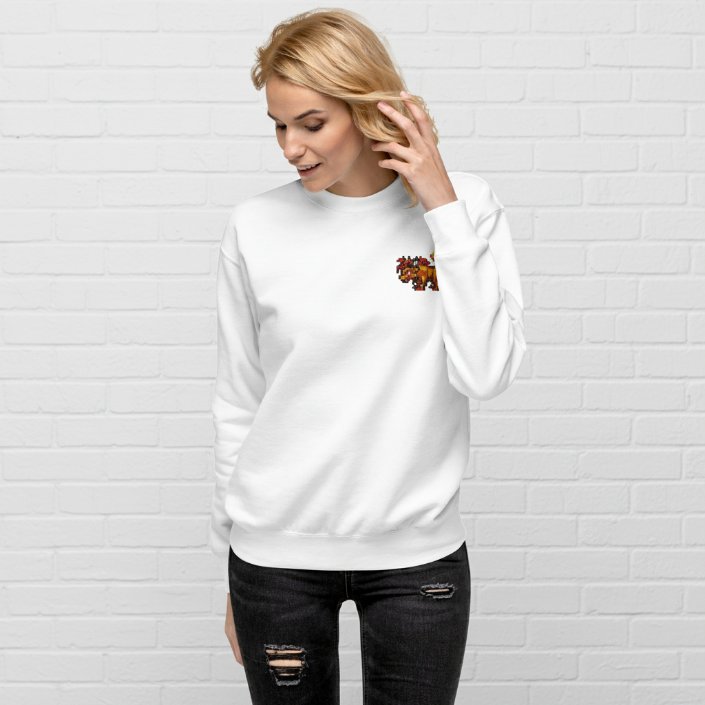 Red XIII | Soft-Wash Sweatshirt | Embroidered