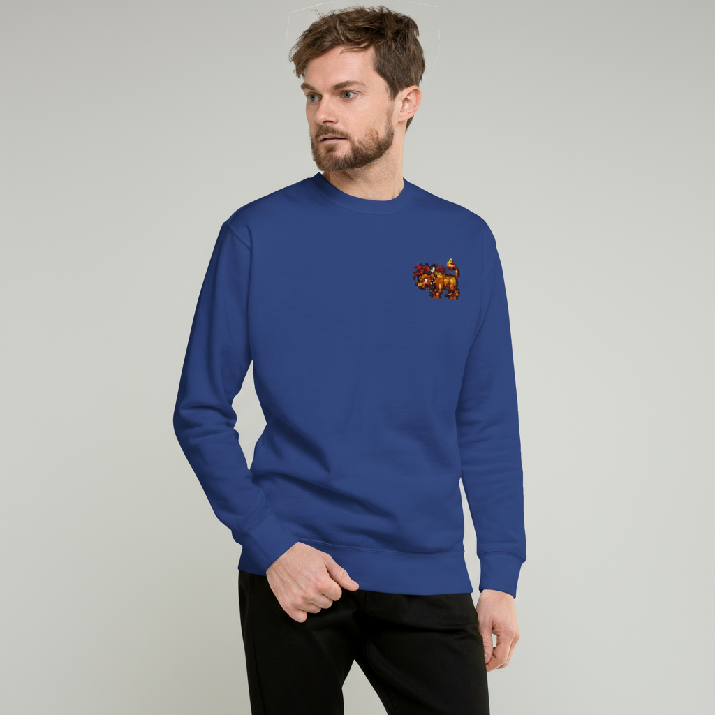 Red XIII | Soft-Wash Sweatshirt | Embroidered