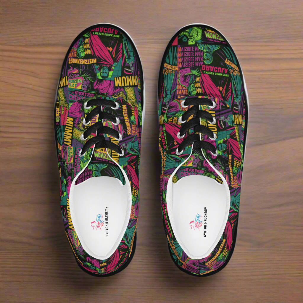 Universal Monsters | Men & Boys Canvas Shoes - Syntax & Alchemy