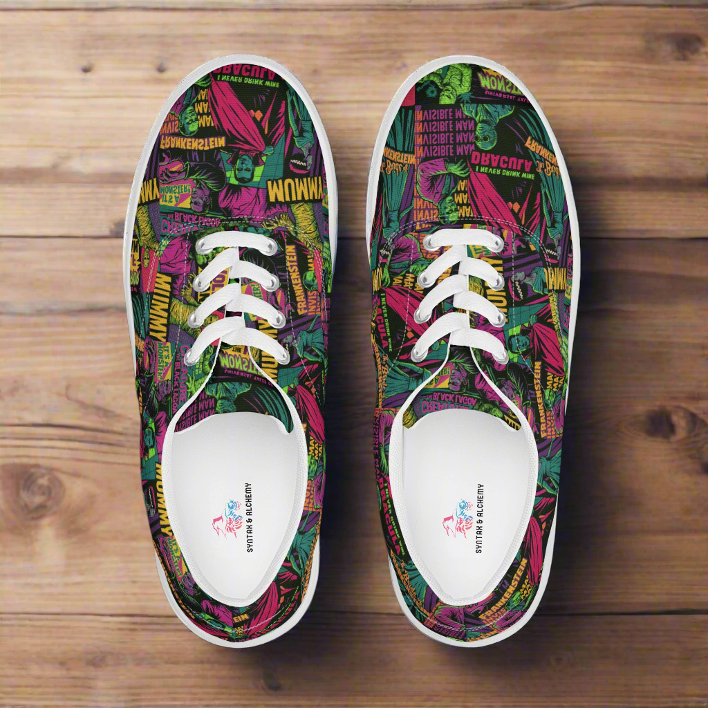 Universal Monsters | Men & Boys Canvas Shoes - Syntax & Alchemy