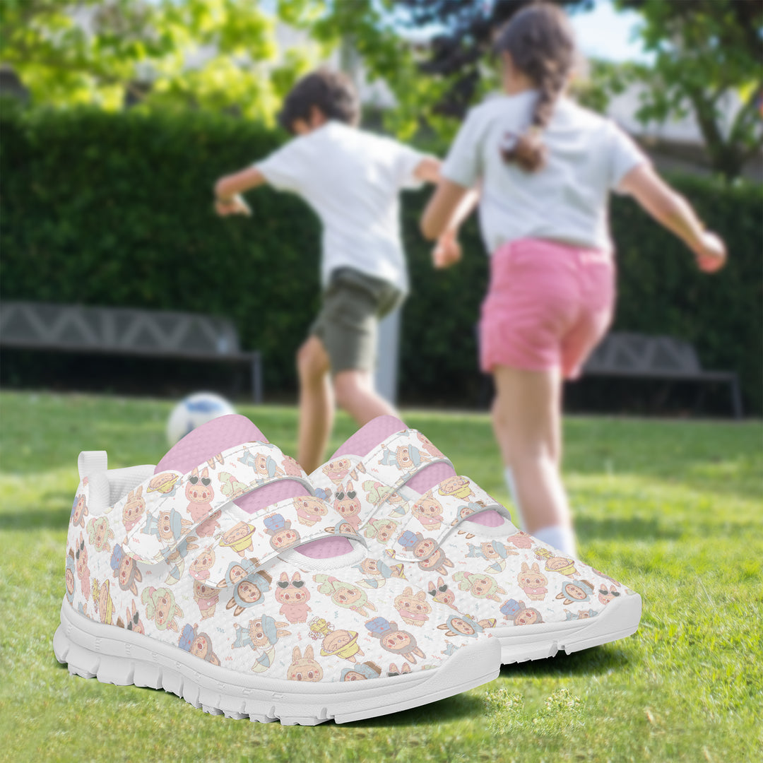 Labubu Monsters | Kids & Youth Velcro Sneakers - Syntax & Alchemy
