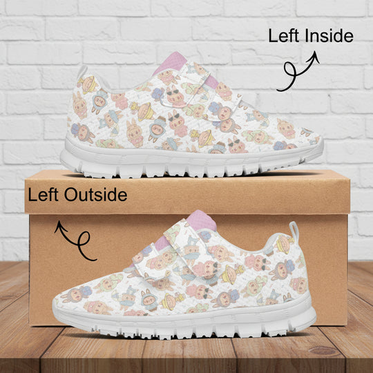Labubu Monsters | Kids & Youth Velcro Sneakers - Syntax & Alchemy