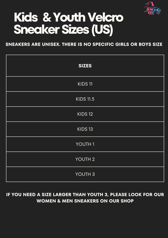 Labubu Monsters | Kids & Youth Velcro Sneakers