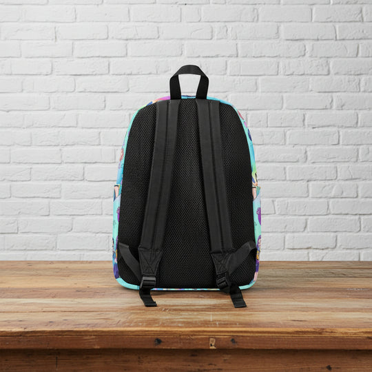 K-Pop Demon Hunter x Huntrix Edition | Ergonomic Backpack - Syntax & Alchemy - • All-over-print type. • Designed For Unisex.• Classic and smooth zipper closure.• Made of high-quality polyester fabric.• Suggested Designed File Size: 4800 x 4800px, 200dpi.• Designed files format: JPEG/PNG, only in RGB color modes.• Ultra-large interior capacity for the storage of daily must-haves.