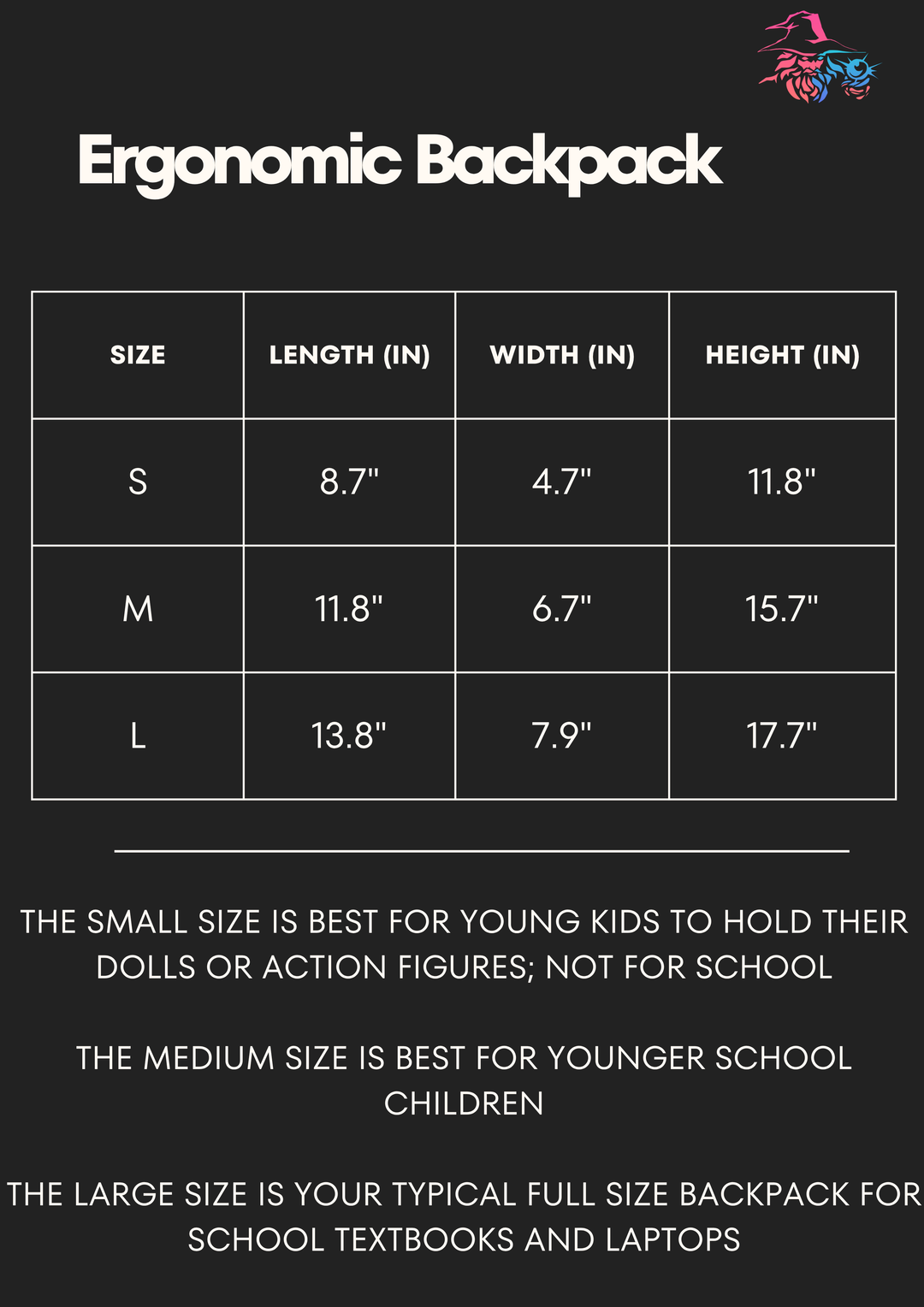 K-Pop Demon Hunter x Huntrix Edition | Ergonomic Backpack