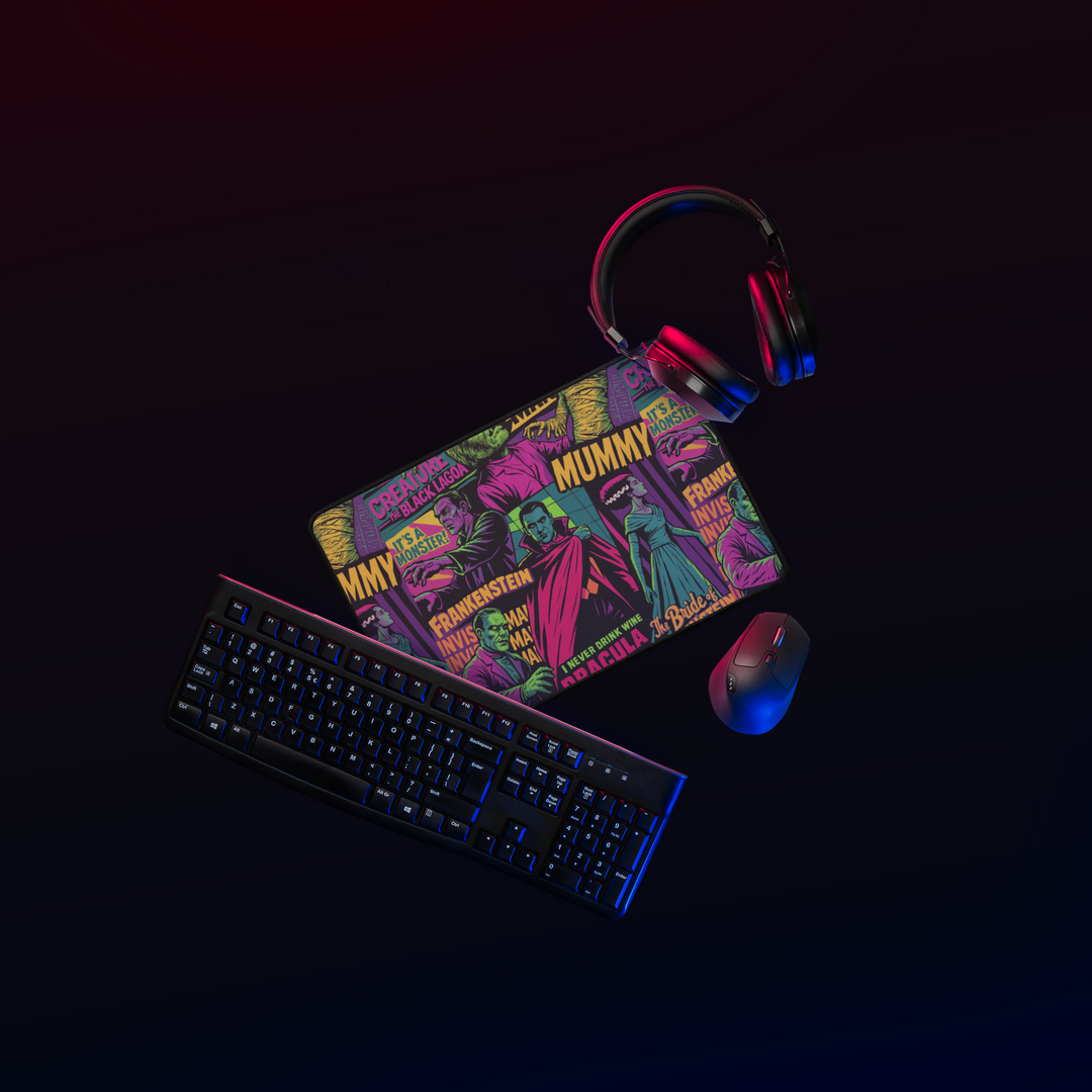 Universal Monsters | Premium Desk Mat - Syntax & Alchemy