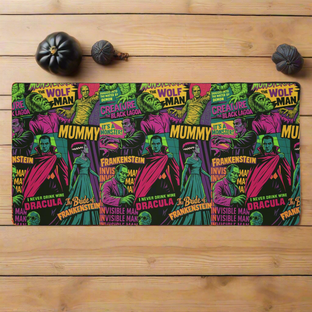 Universal Monsters | Premium Desk Mat - Syntax & Alchemy