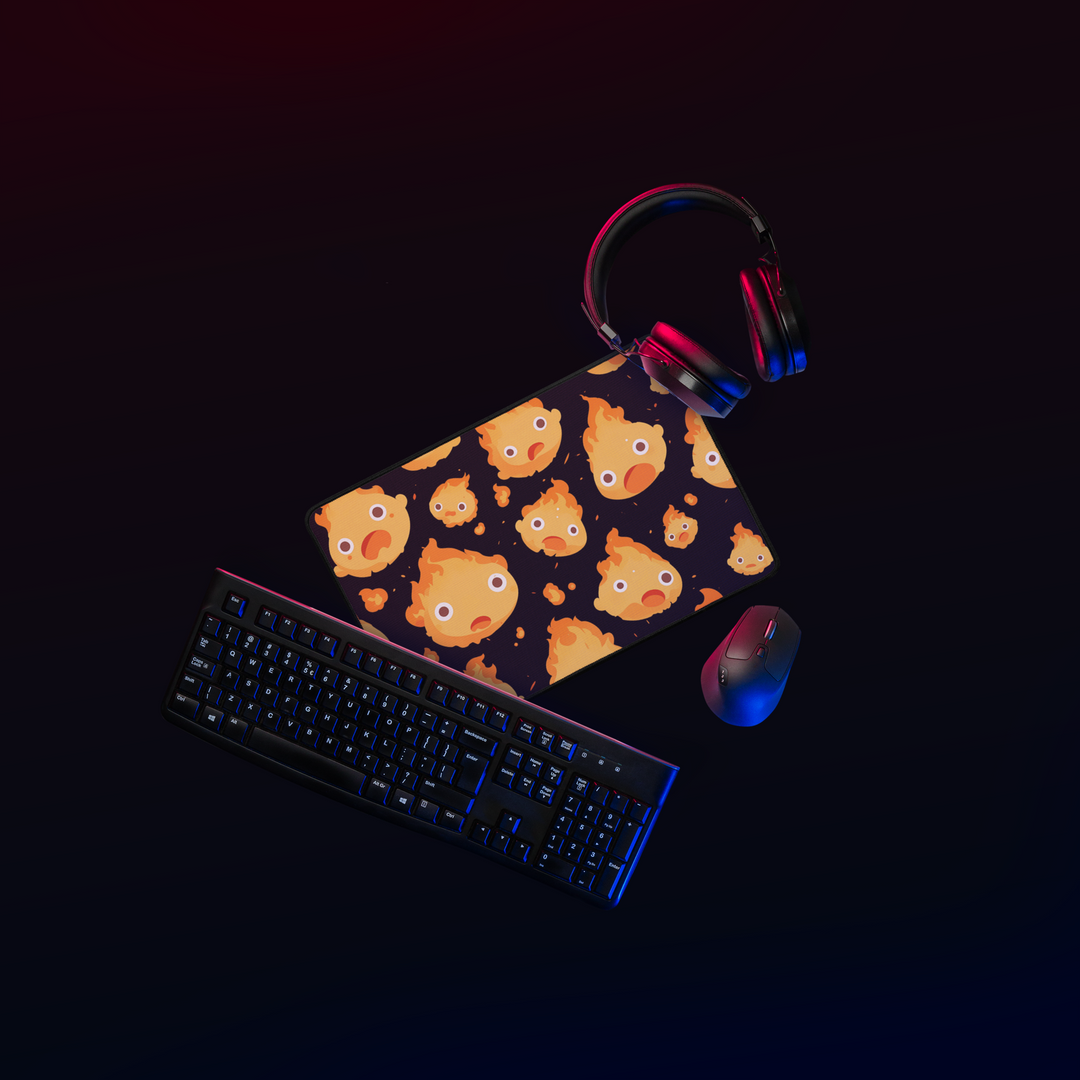 Calcifer | Premium Desk Mat - Syntax & Alchemy