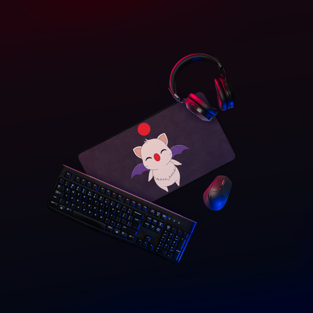 Moogle | Premium Desk Mat - Syntax & Alchemy