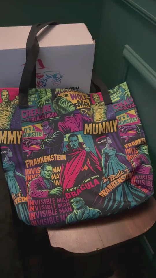 Universal Monsters | Large Tote Bag