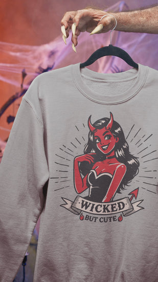 Wicked But Cute | Soft-Wash Sweatshirt Soft-Wash Sweatshirt Syntax & Alchemy