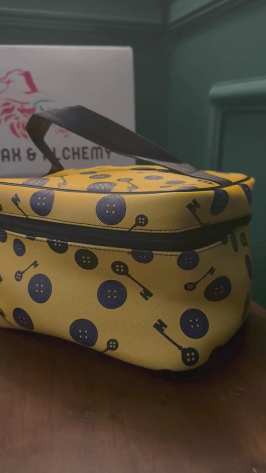 Coraline Keys & Buttons | Makeup Bag