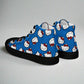 Hello Kitty Cat | Women & Girls High Top Sneakers | Blue Variant - Syntax & Alchemy