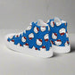Hello Kitty Cat | Women & Girls High Top Sneakers | Blue Variant - Syntax & Alchemy