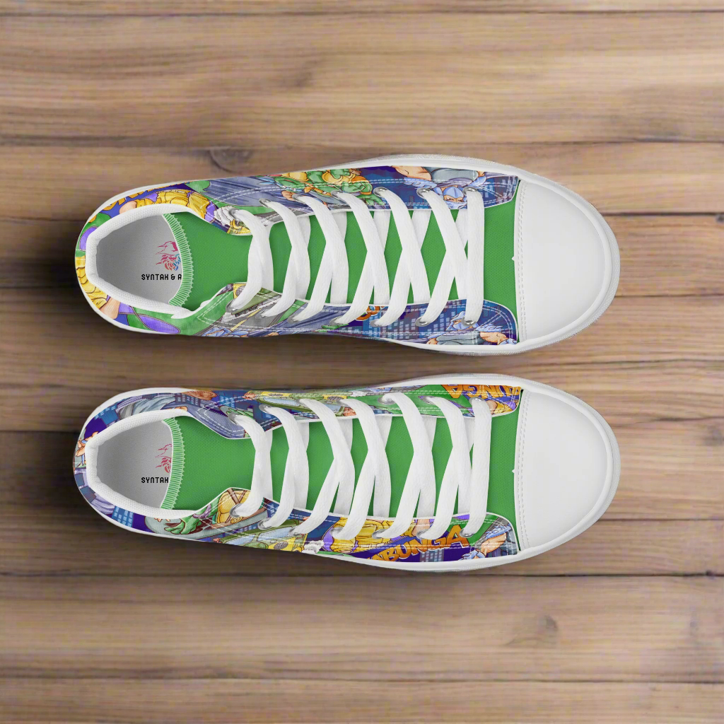 TMNT | Women & Girls High Top Sneakers - Syntax & Alchemy