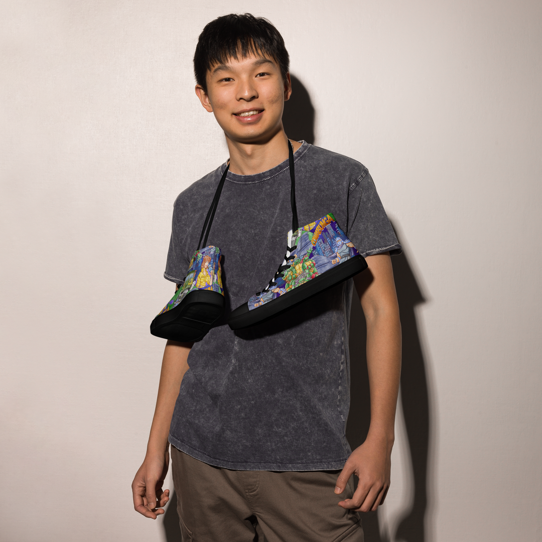 TMNT | Men & Boys High Top Sneakers - Syntax & Alchemy