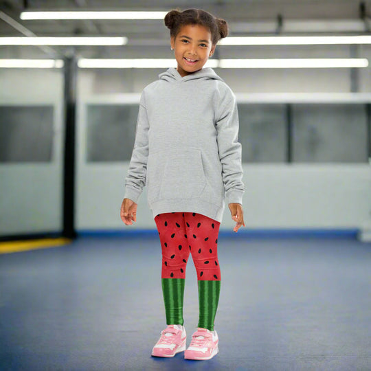 Watermelon Summer | Kids Soft-Stretch Leggings - Syntax & Alchemy