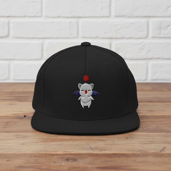 Moogle | Premium Snapback Hat | 3D Embroidered