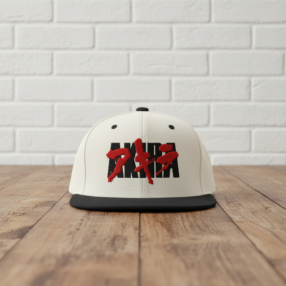 Akira | Premium Snapback Hat | 3D Embroidered