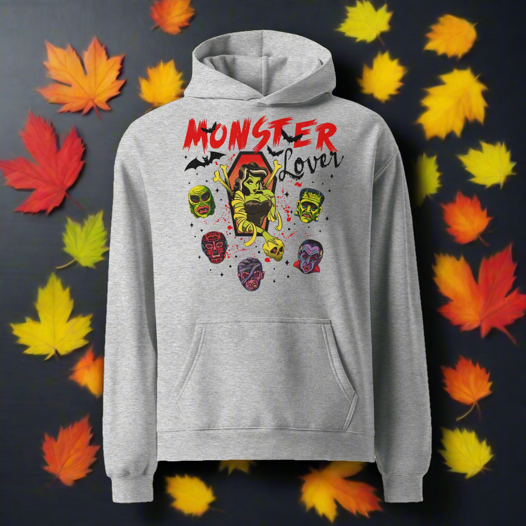 Monster Lover | Oversized Fleece Hoodie Oversized Fleece Hoodie Syntax & Alchemy   