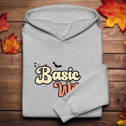 Basic Witch | Oversized Fleece Hoodie Oversized Fleece Hoodie Syntax & Alchemy Athletic Heather S 