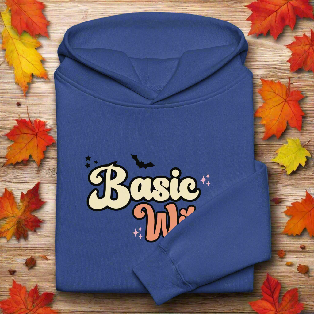 Basic Witch | Oversized Fleece Hoodie Oversized Fleece Hoodie Syntax & Alchemy Cobalt S 