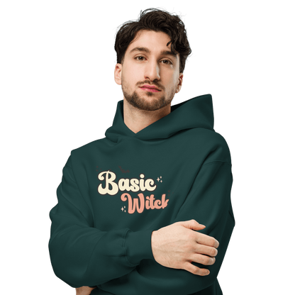 Basic Witch | Oversized Fleece Hoodie Oversized Fleece Hoodie Syntax & Alchemy   